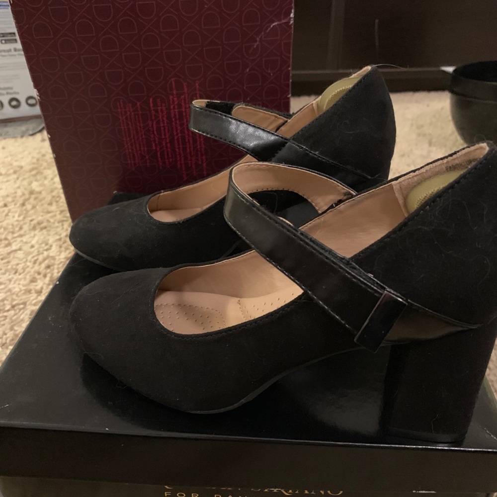 Black heels